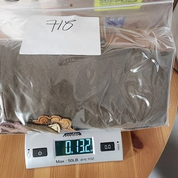 Green Floral Emboirdered Midi Dress Fairy Goblincore Whimsical Artsy Sleeveles S - Picture 12 of 12